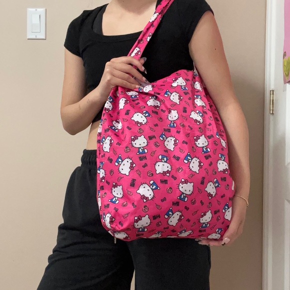 2000’s pink hello kitty shoulder tote bag - Picture 3 of 3